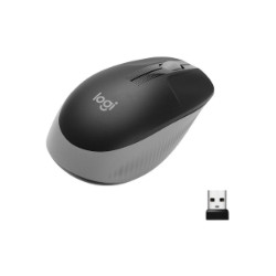 MOUSE LOGITECH "Wireless Mouse M190 " USB 1000 dpi 3 PULSANTI GRIGIO 910-005906