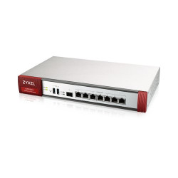 FIREWALL ZXYEL ATP500 7xOPT, 1xSFP. VPN: 200 IPSec/L2TP, 150 SSL INCLUDE 1 ANNO NEBULA PRO Consigliato per 100 utenti