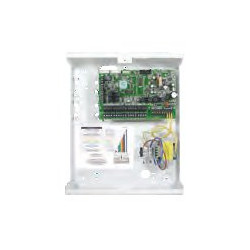 CENTRALE HIKVISION IBRIDA PCX SMALL Contenitore metallico Small, 8 aree, 8 ingressi(esp.fino a 78 zone), 5 uscite - PCX/IT078-S0