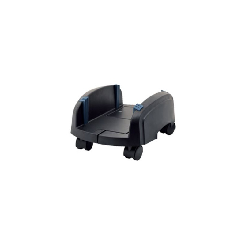 CARRELLO PORTA PC ATLANTIS P002-CS-5AK Regolabile in larghezza da 15,5 cm a 25,5cm