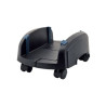 CARRELLO PORTA PC ATLANTIS P002-CS-5AK Regolabile in larghezza da 15,5 cm a 25,5cm