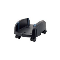 CARRELLO PORTA PC ATLANTIS P002-CS-5AK Regolabile in larghezza da 15,5 cm a 25,5cm