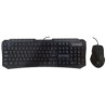 KIT GAMER ATLANTIS P013-K207MK-U TASTIERA USB+MOUSE Ottico USB+6 Tasti multimediali+6 tasti internet