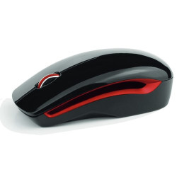 MOUSE ATLANTIS OFFICE P009-M7061-G WIRELESS USB Ottico 3 tasti 1.200dpi mini ricevitore nano Nero