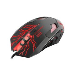 MOUSE TRITON by Atlantis X320 GAMING Ottico 4risoluzioni,luce LED multicolore"Colourshow"6tasti,finitura in gomma USB P009-X320