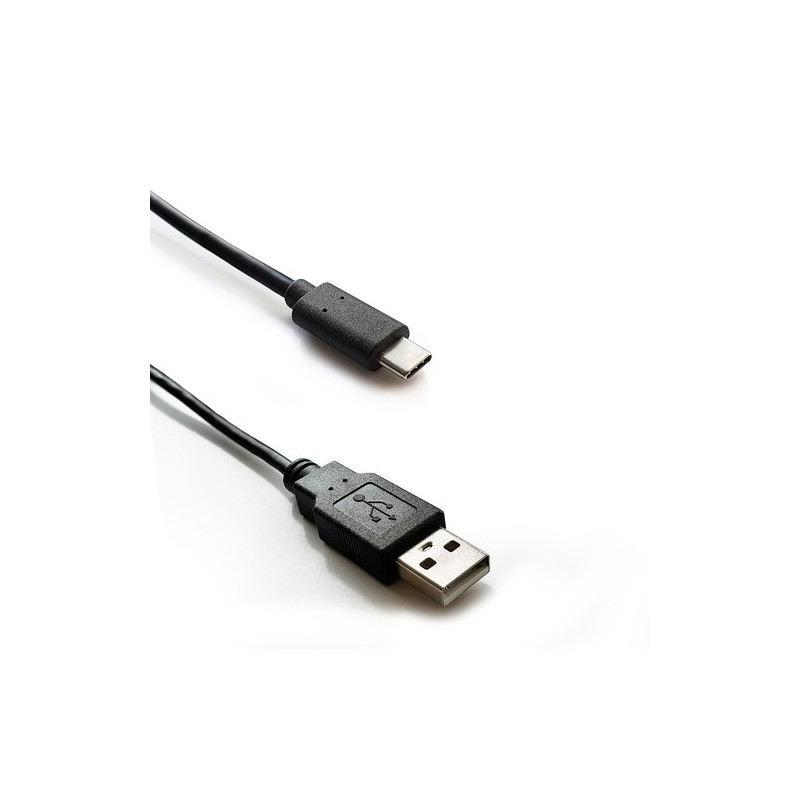 CAVO ATLANTIS USB A 2.0 TO USB-C, M/M, 1MT, NERO, P019-UB2-ACMM-1