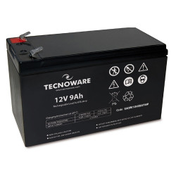 BATTERIA TECNOWARE 12V 9.0Ah FASTON 6,3MM EACPE12V09ATWP