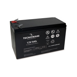 BATTERIA TECNOWARE 12V 9.0Ah FASTON 6,3MM EACPE12V09ATWP