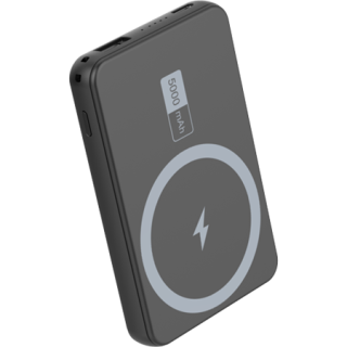 SGS Power bank 5000 mAh Wireless MAGSAFE 15W - Output TPC 20W - Black