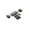 MULTICARD READER ATLANTIS P005-CR32 ALL-IN-1 ESTERNO USB3.0+USB-C SDXC/SDHC/SD, MMC, RS-MMC, Micro SDXC, TF, Micro SD/SDHC