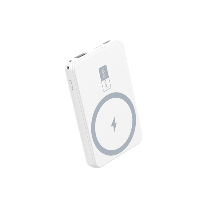 SGS Power bank 5000 mAh Wireless MAGSAFE 15W - Output TPC 20W - White