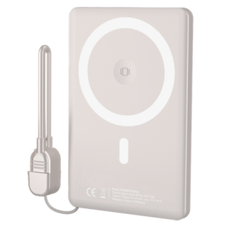 SGS Power bank 5000 mAh Wireless MAGSAFE 15W - Output TYPE-C 20W