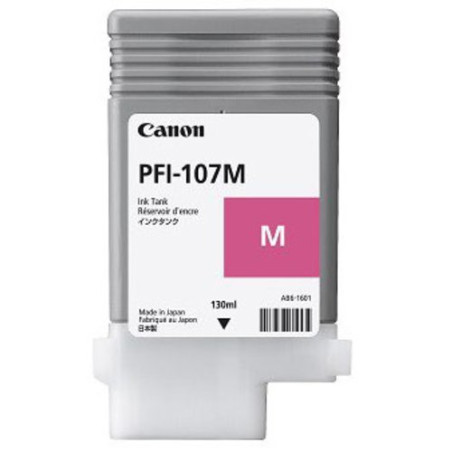 CANON SERBATOIO INCH. MAGENTA PFI-107 M SINGOLO (130ml) x IPF 670 680 685 770 780 785