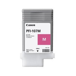 CANON SERBATOIO INCH. MAGENTA PFI-107 M SINGOLO (130ml) x IPF 670 680 685 770 780 785