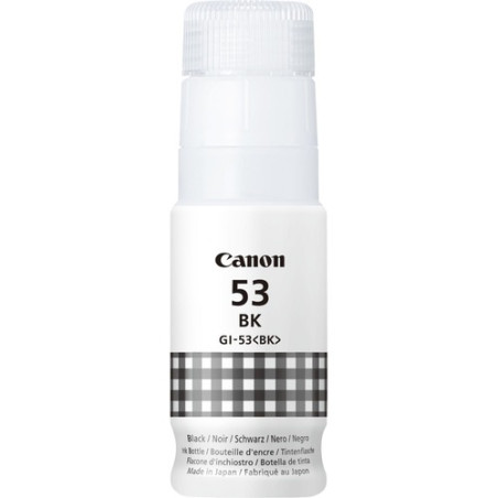 INK CANON GI-53 BK Nero Flacone da 60ml 3.700PP x PIXMA G550 G650