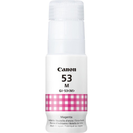 INK CANON GI-53 M Magenta Flacone da 60ml 3.700PP x PIXMA G550 G650