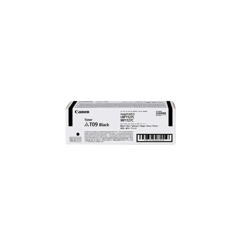 TONER CANON T09K Bk 7.600PP x i-SENSYS X C1127P C1127i C1127if