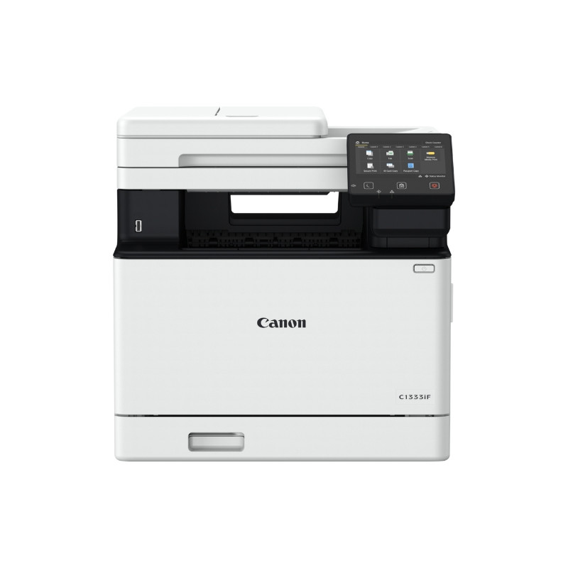 MULTIFUNZIONE CANON LASER COLORI i-Sensys X C1333iF A4 27PPM 250F FAX DADF Single Pass Duplex LAN USB WiFi Dis Touch 5" No Toner