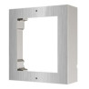 HIKVISION Cornice 1 modulo. Contiene cornice e scatola da parete per posto esterno silver in alluminio - DS-KD-ACW1/S