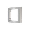 HIKVISION Cornice 1 modulo. Contiene cornice e scatola da parete per posto esterno silver in alluminio - DS-KD-ACW1/S