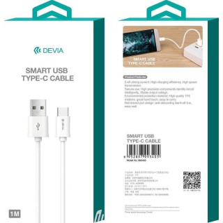 Cavo Devia Smart da USB a Tipo C 1 Metro