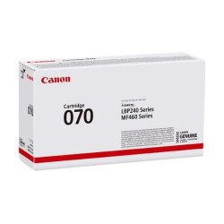 TONER CANON 070 BK Nero 3000PP x LBP243dw LBP246dw MF461dw MF463dw MF465dw