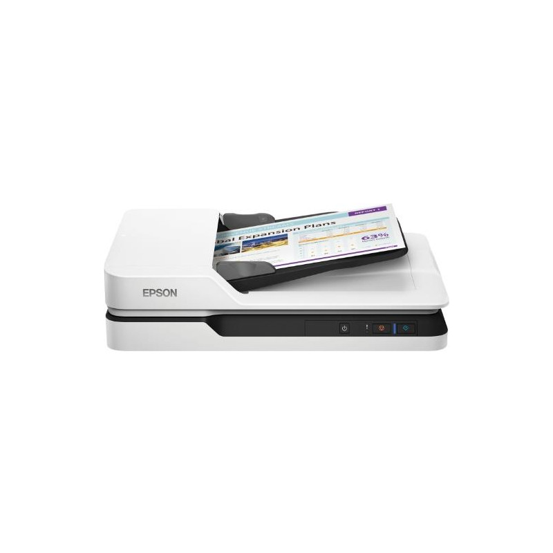 SCANNER EPSON DOCUMENTALE DS-1630 A4 25ppm/10ipm 600X600dpi ADF 50FF USB 3.0