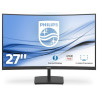 MONITOR PHILIPS LED 27" Wide CURVED 271E1SCA/00 VA 1920x1080 4ms 250cd/mq 3000:1(Mega Infinity DCR)2x3W MM VGA HDMI GAMING 75 Hz