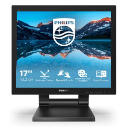 MONITOR PHILIPS TOUCH LED 17" 5:4 172B9TL/00 1280x1024 1ms 250cd/mq 1000:1(50.000.000:1)2x2W MM VGA DVI HDMI DP USB