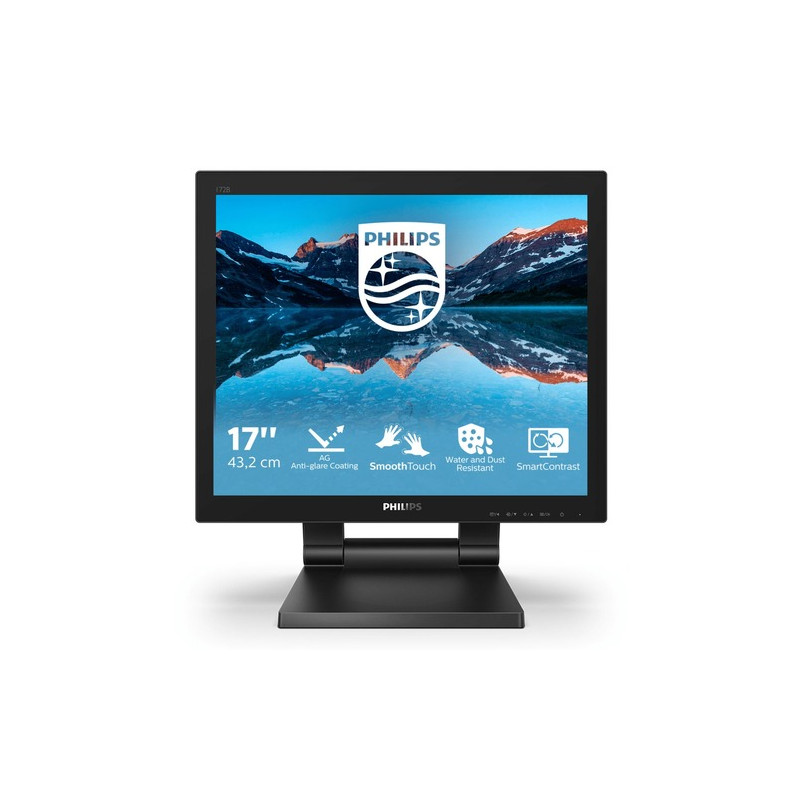 MONITOR PHILIPS TOUCH LED 17" 5:4 172B9TL/00 1280x1024 1ms 250cd/mq 1000:1(50.000.000:1)2x2W MM VGA DVI HDMI DP USB