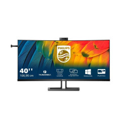 MONITOR PHILIPS LED 40" 21:9 40B1U6903CH/00 IPS 5120x2160 450cd/m² 2x5W MM WEBCAM Reg.H HDMI DP RJ45 Thunderbolt USB-C docking