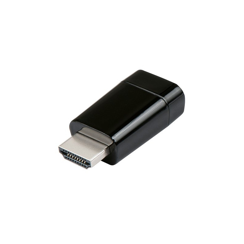 ADATTATORE LINDY HDMI TO VGA, M/F, NERO, 38194