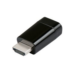 ADATTATORE LINDY HDMI TO VGA, M/F, NERO, 38194