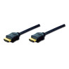 CAVO DIGITUS HDMI TO HDMI, M/M, 10MT, ethernet, connettori dorati, NERO, AK330107100S