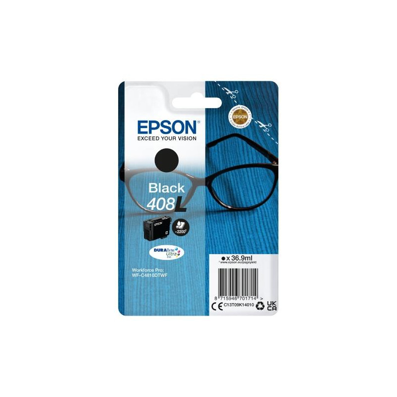 INK EPSON C13T09K14010 Nero L Occhiali x WF-C4310DW WF-C4810DTWF