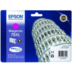 INK EPSON C13T79034010 Magenta Torre di Pisa (taglia XL) x WF-5110DW WF-5190DW WF-5620DWF WF-5690DWF WF-4630DWF WF-4640DTWF