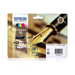 MULTIPACK EPSON 16 4C serie Penna/Cruciverba DURABrite Ultra WF-2010 2510 2520 2530 2540 2630 2650D 2660 2760 2750