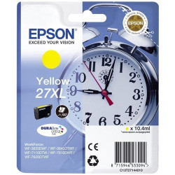 INK EPSON C13T27144012 Giallo Sveglia (Taglia XL) x WF-3620 WF-7110DTW WF-7610DWF WF-7620DTWF WF-7210DTW WF-7710DWF WF-7720DTWF