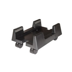 CARRELLO PORTA PC LINK con ruote bloccabili, regolabile in larghezza da 15 a 24,5 cm Colore Nero