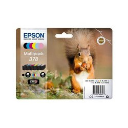 MULTIPACK EPSON 378 6C C13T37884010 Scoiattolo x XP-8600 XP-8700