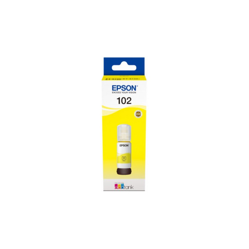 INK EPSON C13T03R440 GIALLO Flacone da 70ml x EcoTank ET-2700 ET-2750 ET-3750 ET-4750 ET-2850 ET-3850 ET-4850 ET-15000