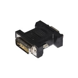 ADATTATORE LINK DVI 24+5 pin TO VGA 15POLI, M/F, NERO, LKADAT29