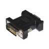 ADATTATORE LINK DVI 24+5 pin TO VGA 15POLI, M/F, NERO, LKADAT29