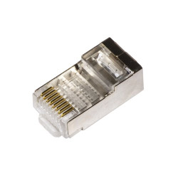 PLUG LINK RJ45 CAT 5E UTP SCHERMATO - Confezione 100pz