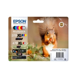 MULTIPACK EPSON 378XL/478XL 6C C13T379D4010 Scoiattolo x XP-15000