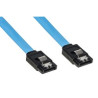 CAVO LINK SATA III CM 50 CONNETTORE CON CLIP BLOCCAGGIO IN METALLO