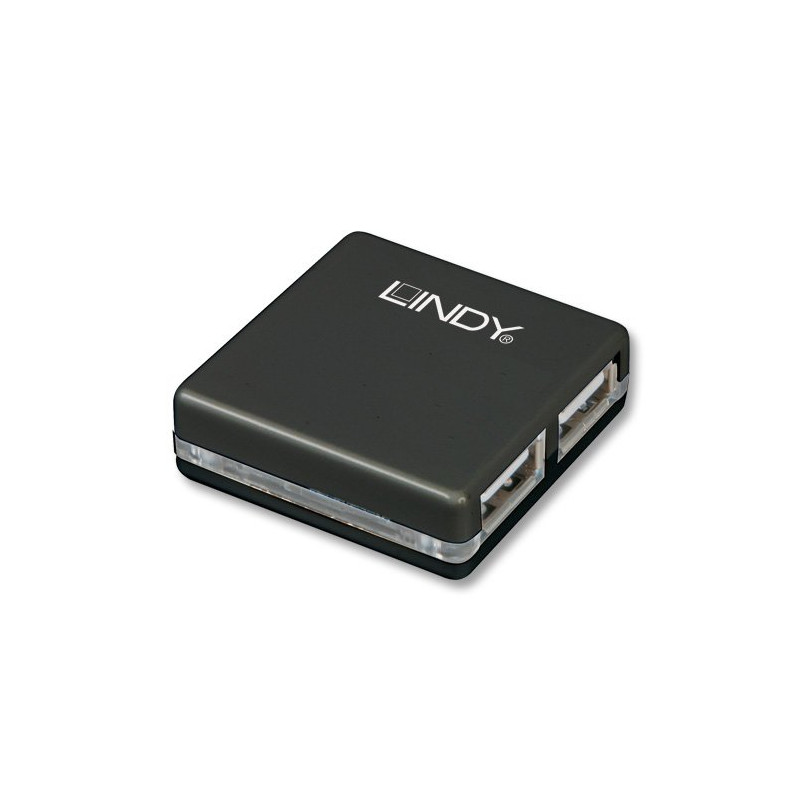 HUB MINI LINDY USB 2.0 4 PORTE