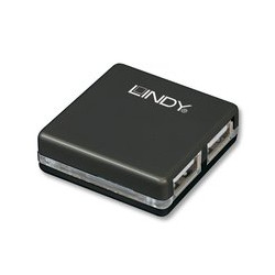 HUB MINI LINDY USB 2.0 4 PORTE