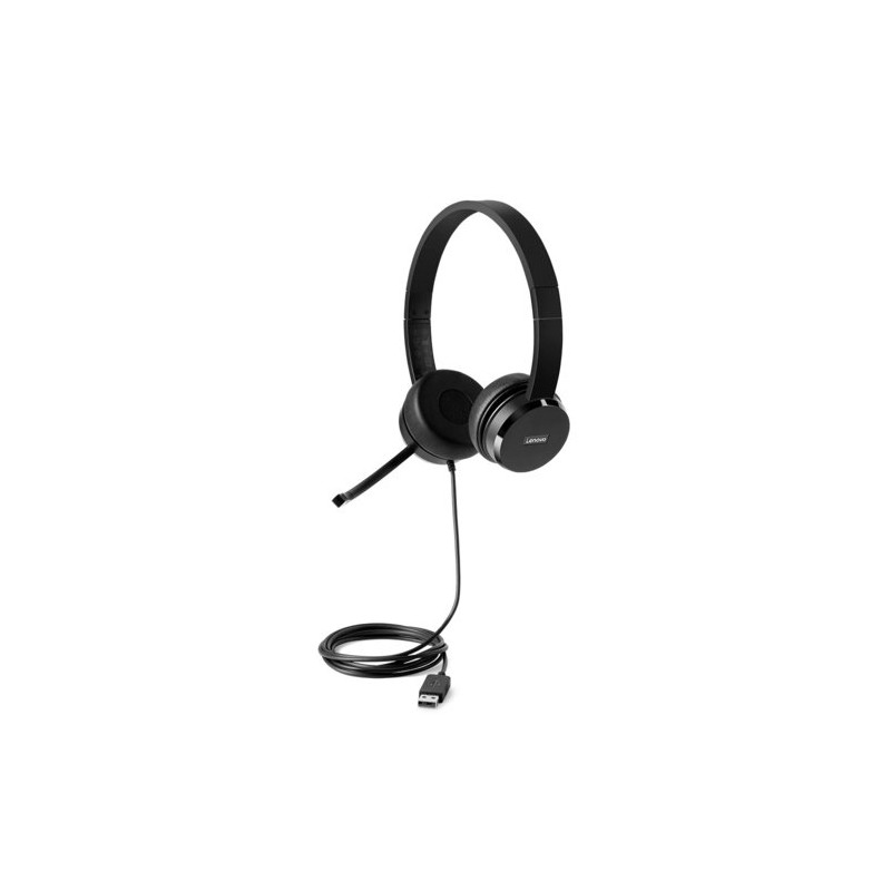 Lenovo 100 USB Stereo Headset - 4XD0X88524