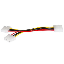 CAVO INTERNO SDOPPIATORE LINK 1 X MOLEX MASCHIO - 2 X MOLEX FEMMINA CM 15